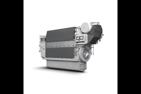The MAN 27/38 engine (credit: MAN ES)